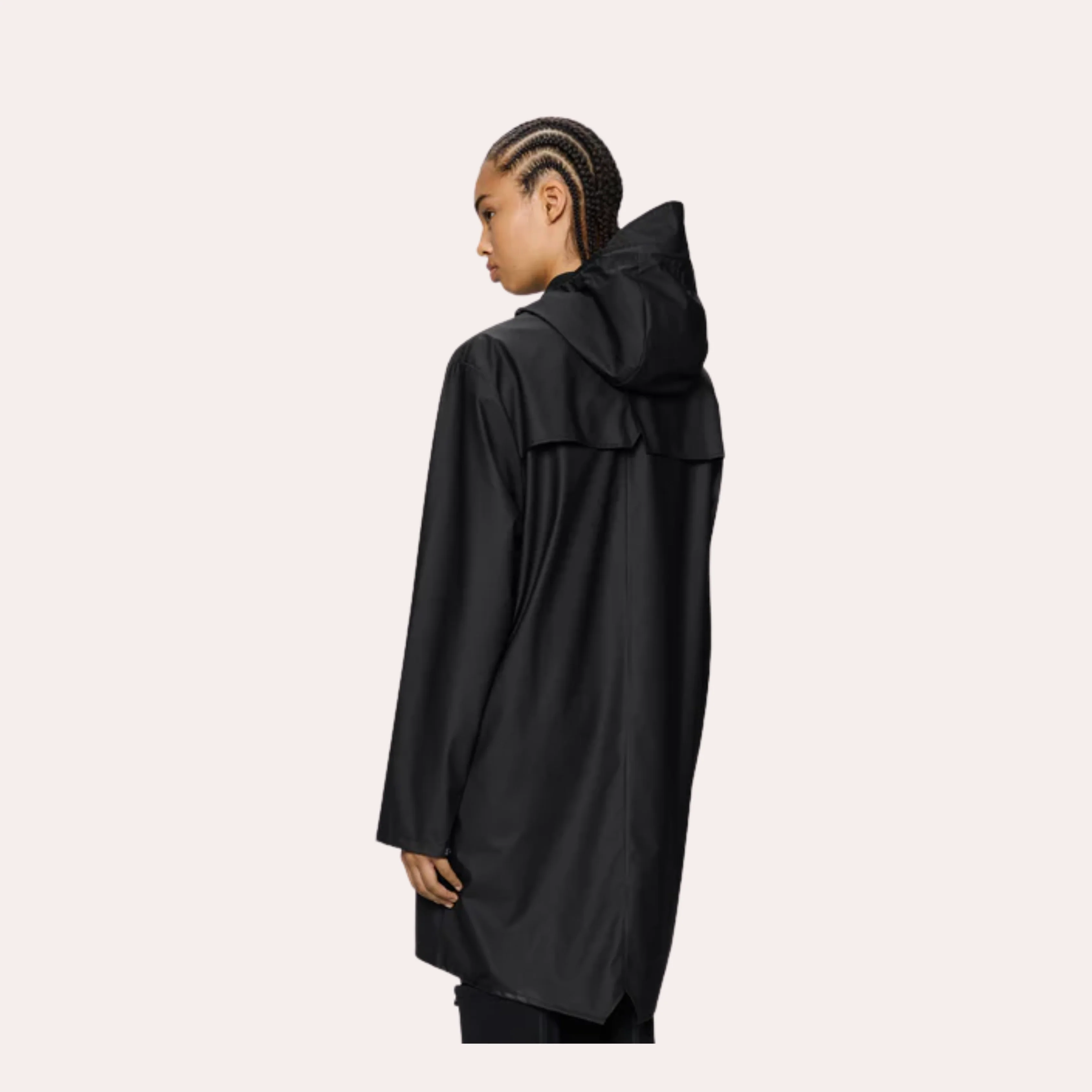 Imperméable long black - Image 3